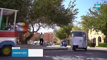 Състезание с рикши се проведе в Египет