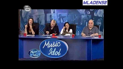 Music Idol 3 - Кастинг София (ден 2) Илиян Направо Ще Разплаче Журито С Ужасния Си Английски