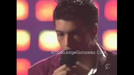 Евровизия 2008 Испания  - Jorge Gonzalez - Historia De Un Amor