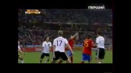 Germany 0 - 1 Spain Puyol Goal - Fifa World Cup 2010 