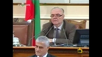 Господари на ефира 21/04/2009 [смях] В народното събрание има кандидат за адреналинка.