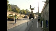 Пореден инцидент със скъсана тролейбусна мрежа в Пловдив