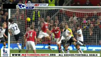 Ман. Юнайтед 1:0 Тотнъм - Гол на Неманя Видич