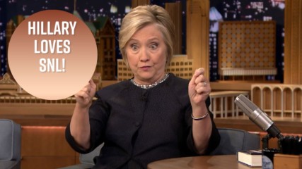 Hillary Clinton is totally obsessed with SNL