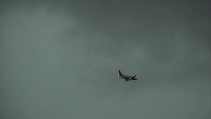 Airplane Struck By Lightning
