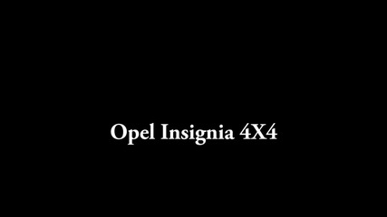Opel Insignia Sports Tourer 4x4 In Snow