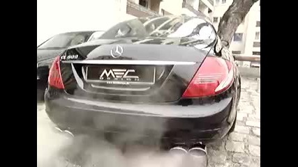 Mec Design Exhaust Cl600 W216 Sound - Version Earthquake 