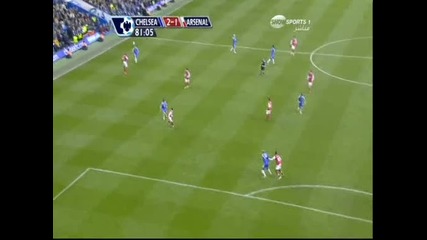 23.03 Челси - Арсенал 2:1 Дидие Дрогба Победен гол