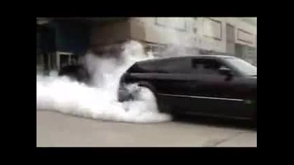 dodge pravi lud burnout