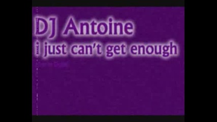 Dj Antoine-cant get enough