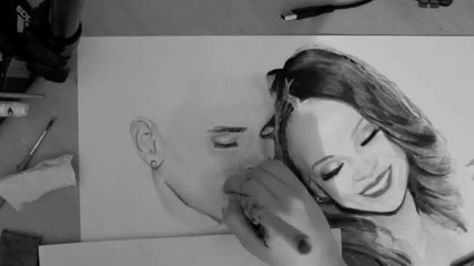 Страхотна картинка на Chris Brown и Rihanna