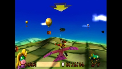 Crash Bandicoot 3 - Level 17 Bye Bye Blimps - Platinum Relic 