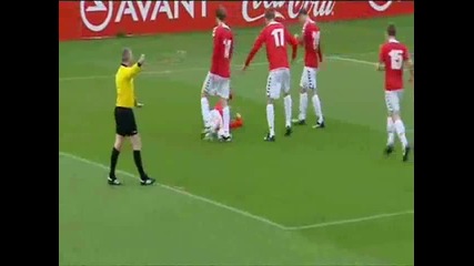 Още едно лудо празнуване след гол! 