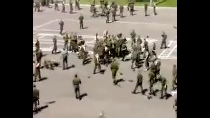 Бой на Плаца - Армия Россия - Драка в части под Наро - Фоминском