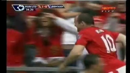 Манчестър Юнайтед - Бирмингам 1 - 0 