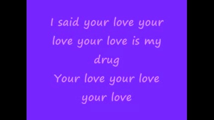 Kesha - Your Love Is My Drug With Lyrics On The Screen ;) Hq;) 