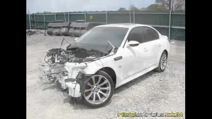 Bmw M5 - Dramatic Crash Results 