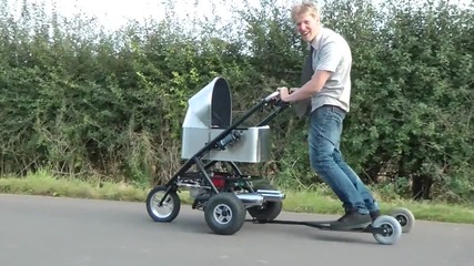 Най-бързата бебешка количка в света