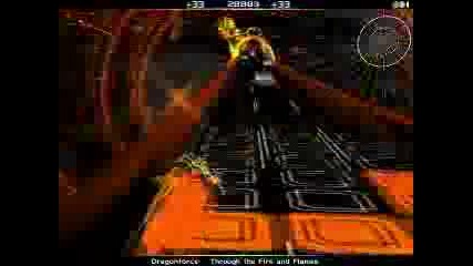 Through The Fire And Flames - Audiosurf