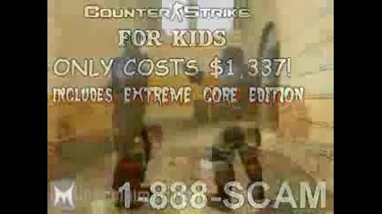 Counter-strike For Kids (machinima) - 13 million views - All-time highest viewed video!