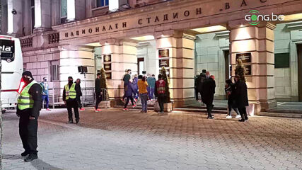 Италия е на Националния стадион в София