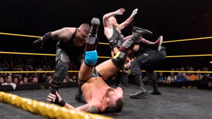 SAnitY vs. The Authors of Pain - NXT Tag Team Championship Match: WWE NXT, Nov. 1, 2017