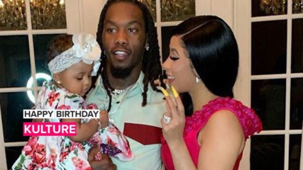 Cardi B shares Kulture's b-day party invite on Instagram