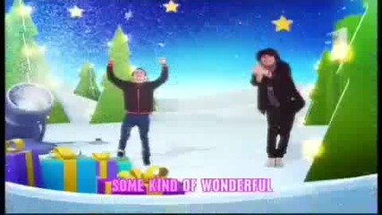 Disney Channel Christmas Reclame 2009 + Lyrics + Bg subs 