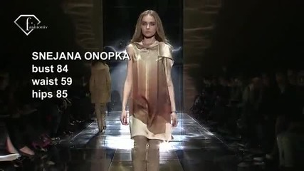 fashiontv Ftv.com - Sara Blomqvist & Snejana Onopka - Models Woman Fall Winter 