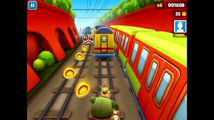 Най тъпото удряне на Subway Surfers