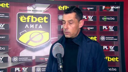 Томаш: Готов съм да платя цената, за да имат самочувстие футболистите