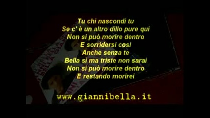 Gianni Bella - Non si puo morire dentro 
