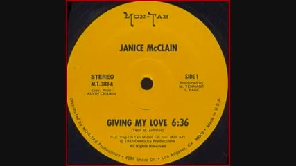 Janice Mc Clain Give me your love 
