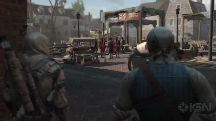 Assassin's Creed 3 Gameplay - The Butcher Assassin