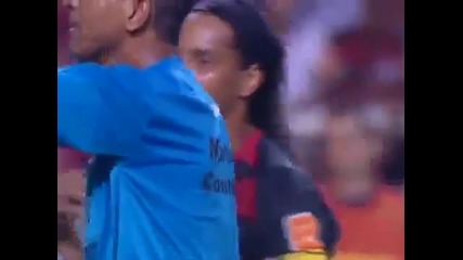 Ronaldinho Debut With Flamengo Vs Nova Iguacu 02 - 02 - 2011.mp4 