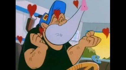 What a cartoon show--hillbilly Blue