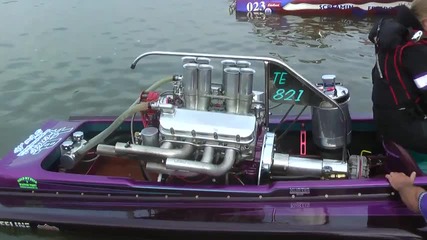 600+ Hp Drag Boat Run 