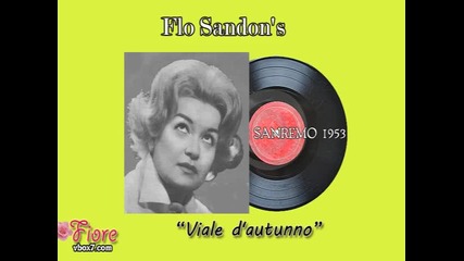 Sanremo 1953 - Flo Sandon's - Viale d'autunno