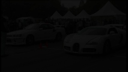 Bugatti Veyron vs Nissan Skyline Gt - R R34