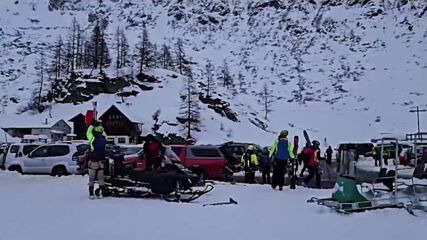 Две тела бяха открити след лавина в италианските Алпи (ВИДЕО)