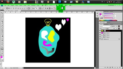 kak da si napravim izvunzemno logo s photoshop
