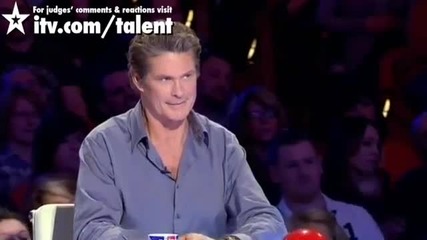 Рисунка от препечени филийки Nathan Wyburn Britains Got Talent