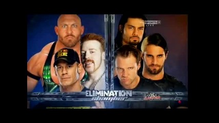 Wwe Raw 11.2.2013 John Cena Sheamus And Ryback Vs Jinder Mahal Drew Mcintyre And Heath Slater