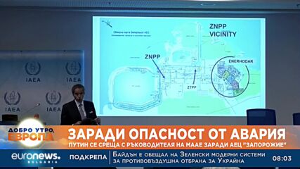 Путин се среща с ръководителя на МAAE заради АЕЦ "Запорожие"