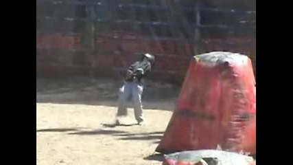 Paintball headshot