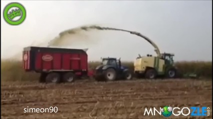 Нелепо сабиране на реколта!!