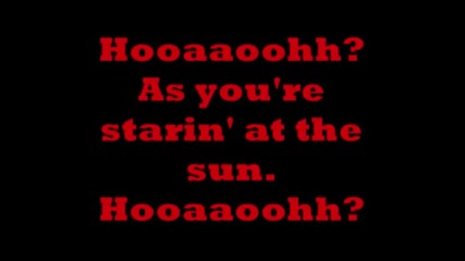 The Offspring - Staring at the Sun (lyrics) 