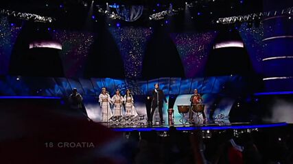 Превод !!! Boris Novkovic feat. Lado members - Vukovi Umiru Sami ( Croatia ) Live - Eurovision 2005.
