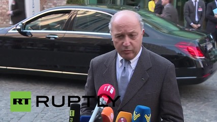 Austria: French FM Fabius waiting for "clear commitments" on Iran nuclear deal