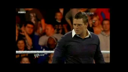 Wwe raw 06.12.10 Randy Orton vs Alex Riley (the miz) 